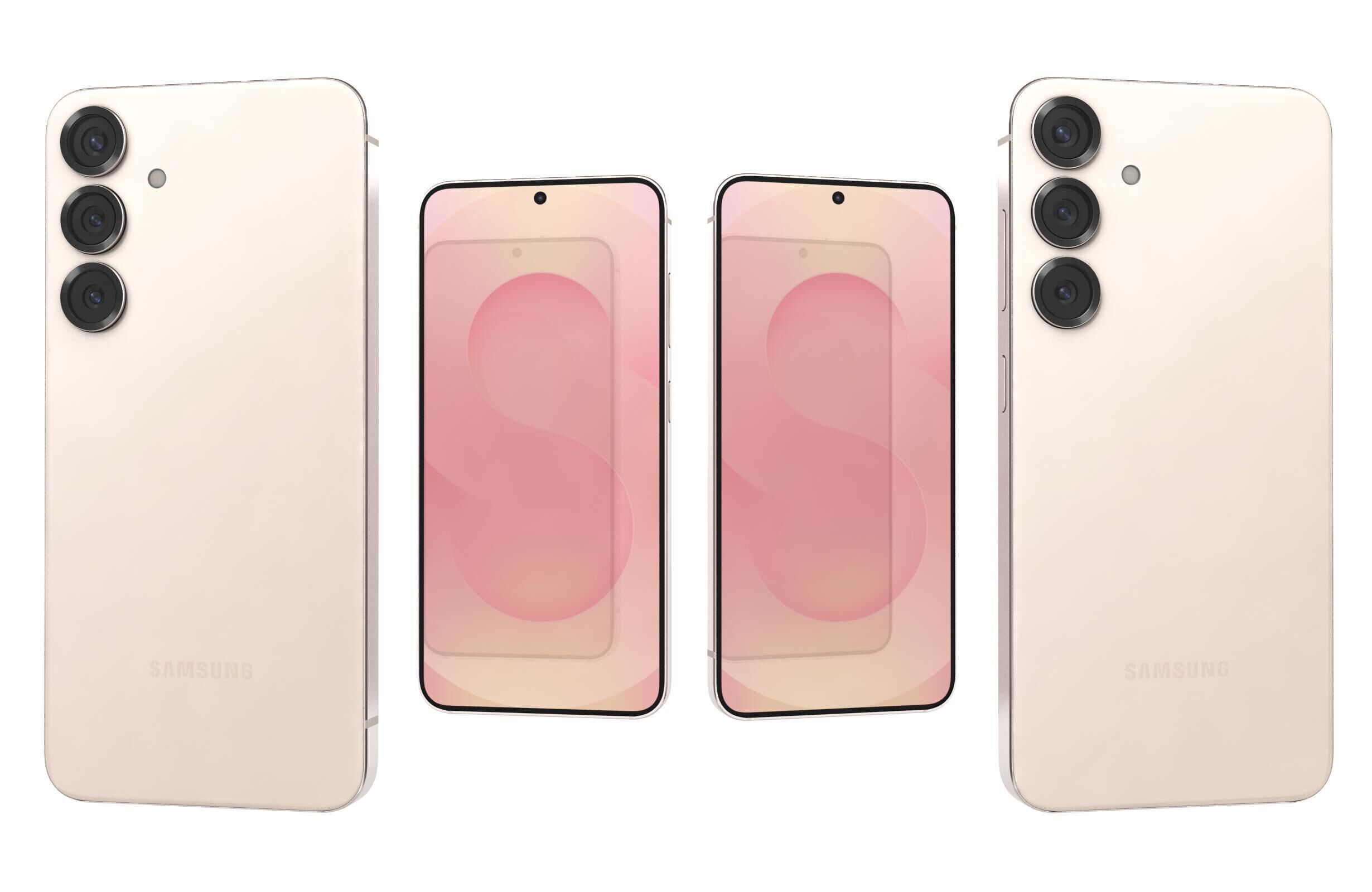 Samsung Galaxy S25 Plus All Color 3D model_4