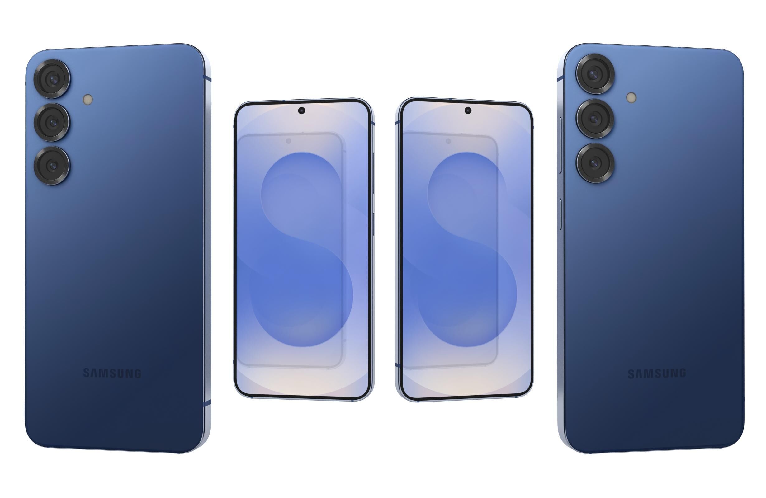 Samsung Galaxy S25 Plus All Color 3D model_22