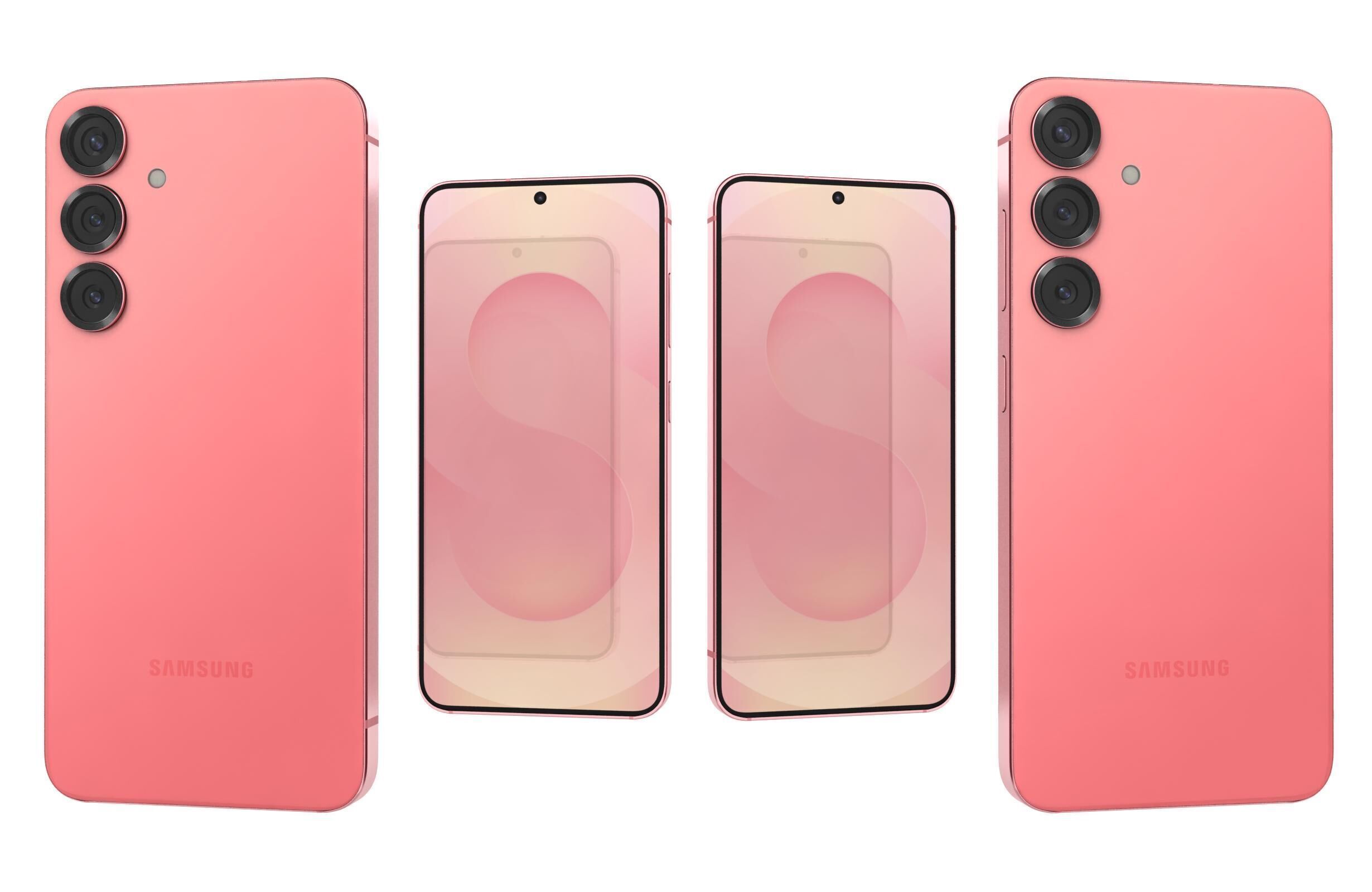 Samsung Galaxy S25 Plus All Color 3D model_34