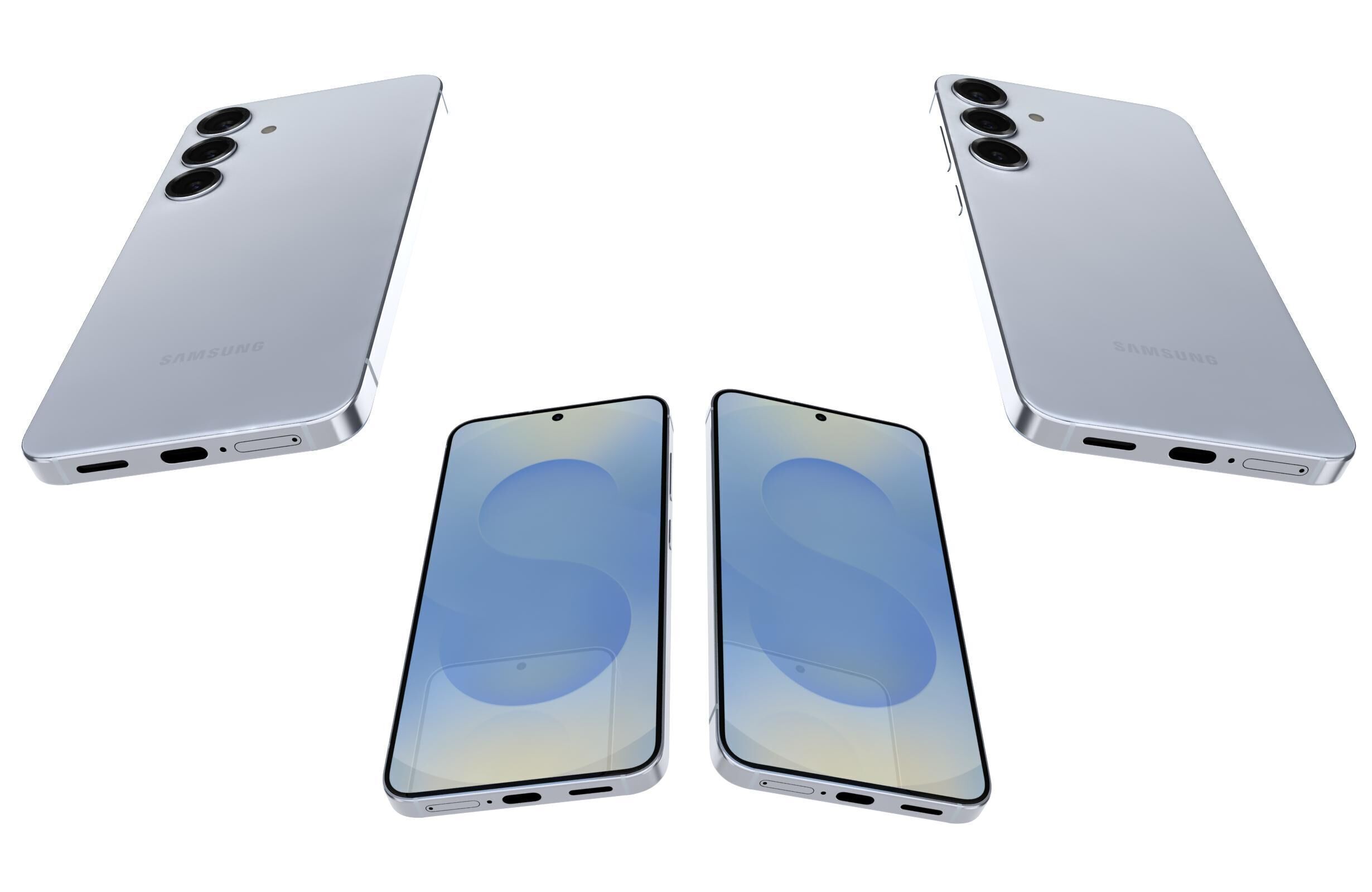 Samsung Galaxy S25 Plus All Color 3D model_30