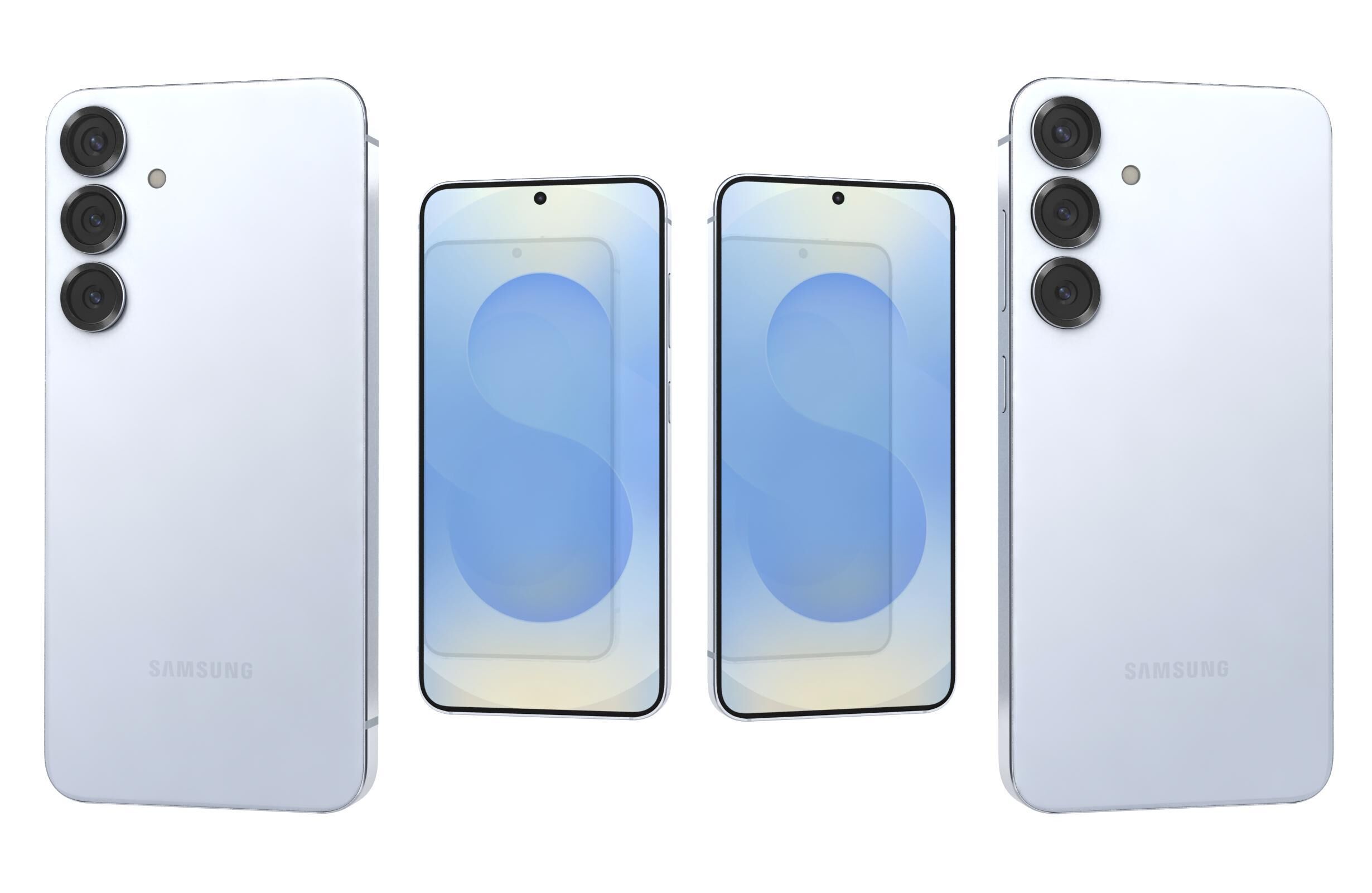 Samsung Galaxy S25 Plus All Color 3D model_28