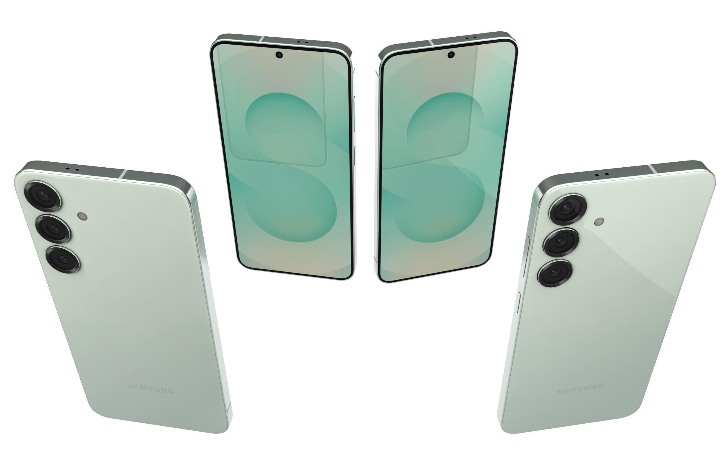 Samsung Galaxy S25 Plus All Color 3D model_17