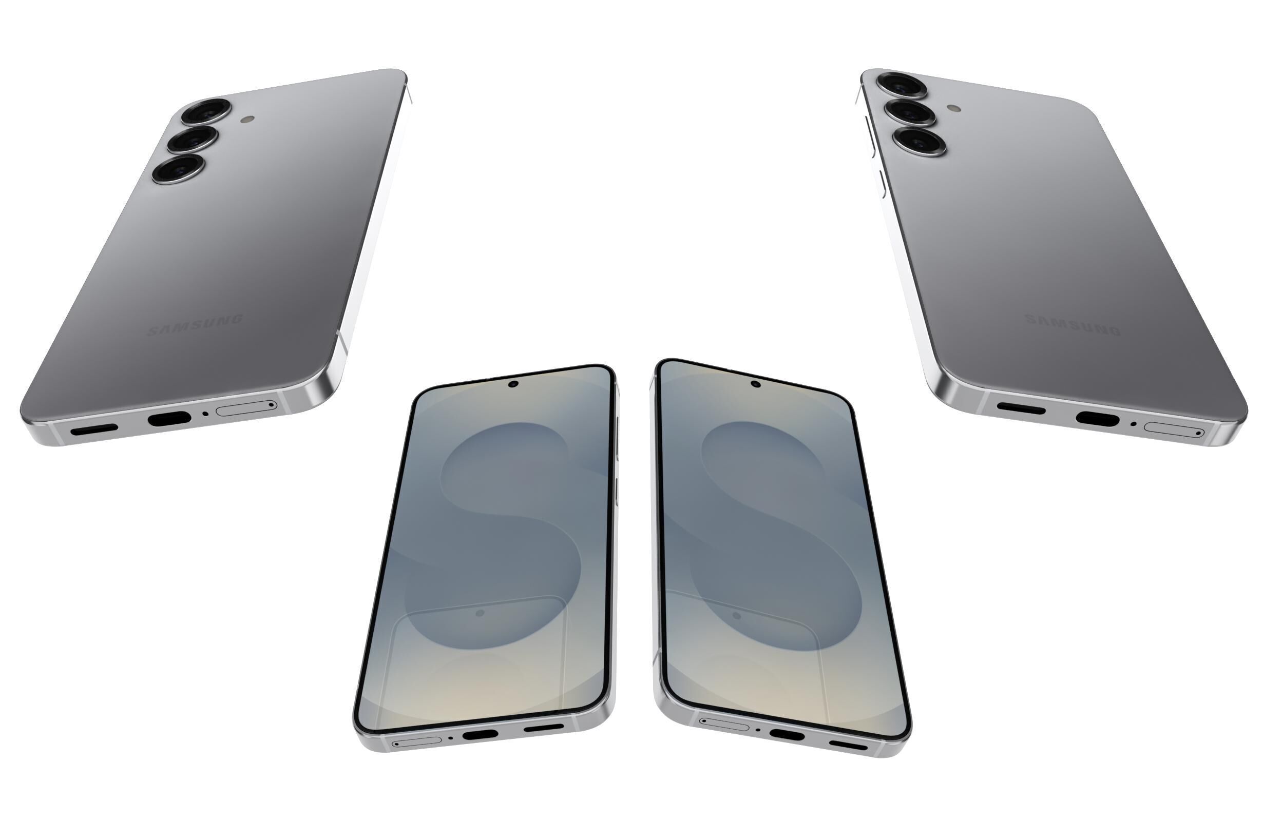 Samsung Galaxy S25 Plus All Color 3D model_12