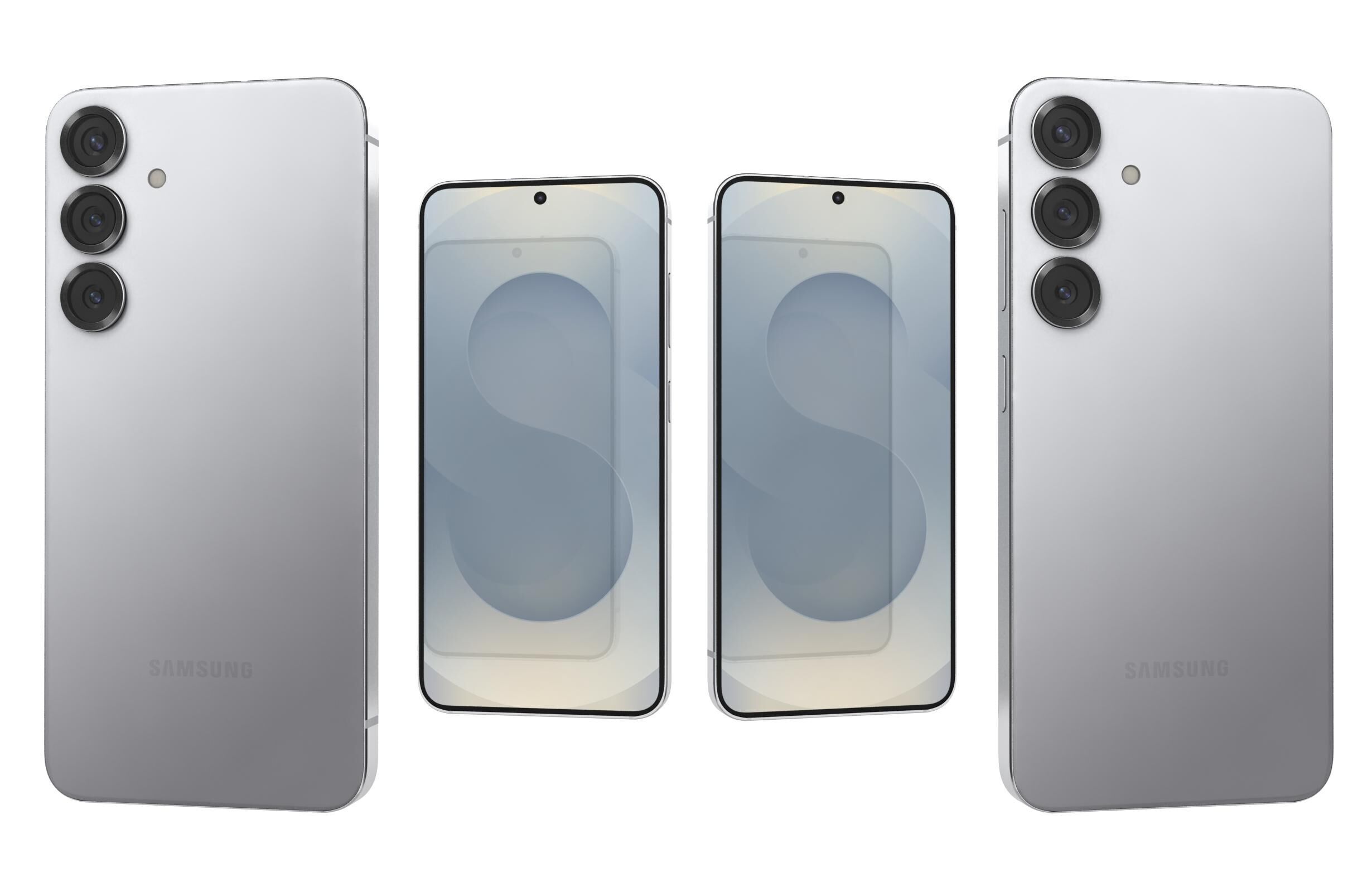 Samsung Galaxy S25 Plus All Color 3D model_10