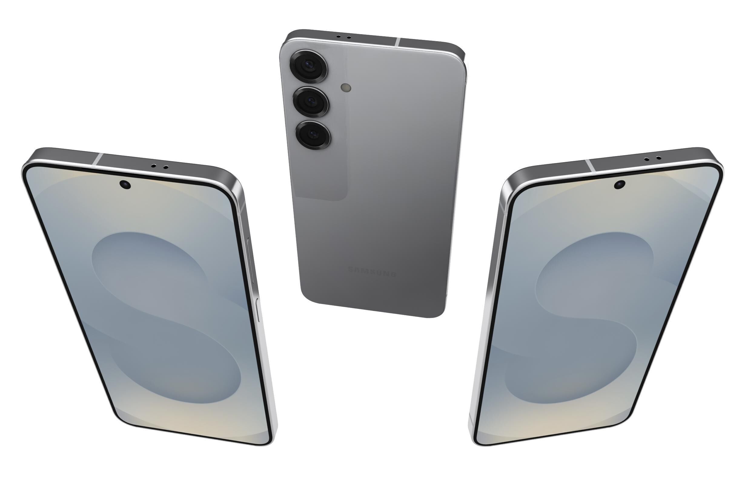 Samsung Galaxy S25 Plus All Color 3D model_8