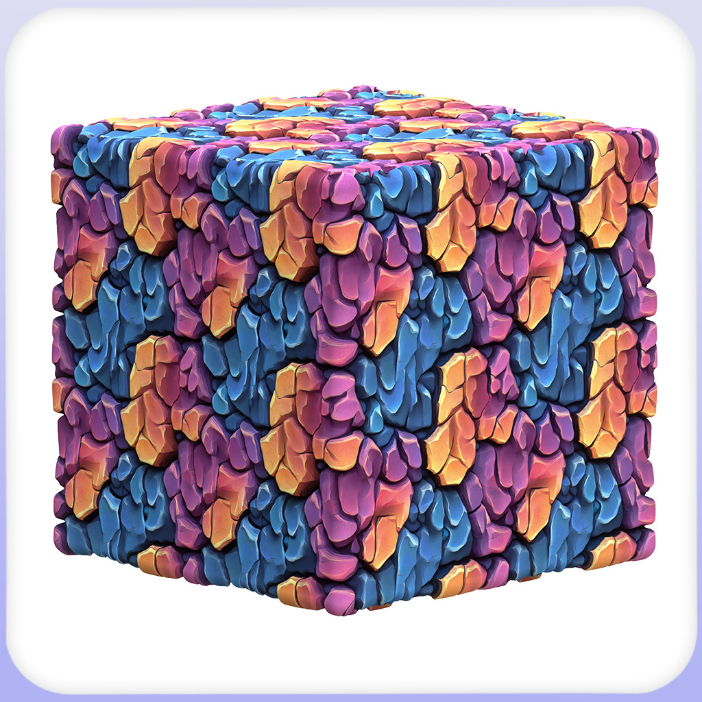 Stylized Stone Seamless Texture Texture_6