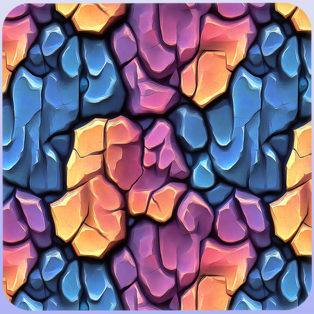 Stylized Stone Seamless Texture Texture_4