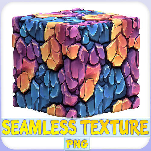 Stylized Stone Seamless Texture Texture