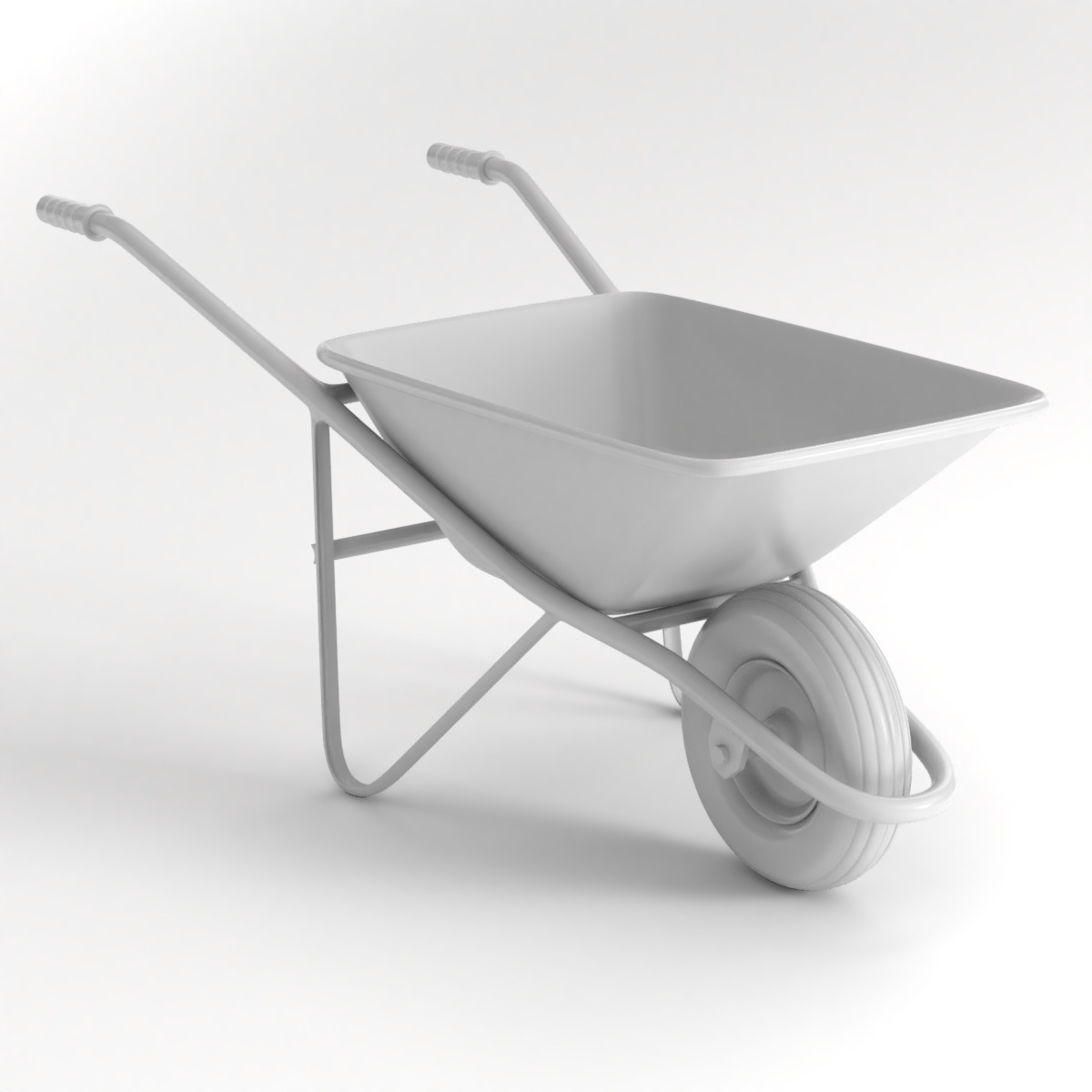 Wheelbarrow 3D model_7