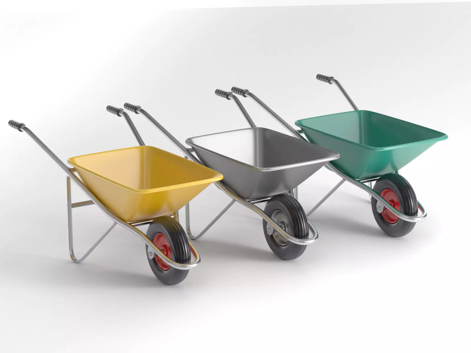 Wheelbarrow 3D model_0