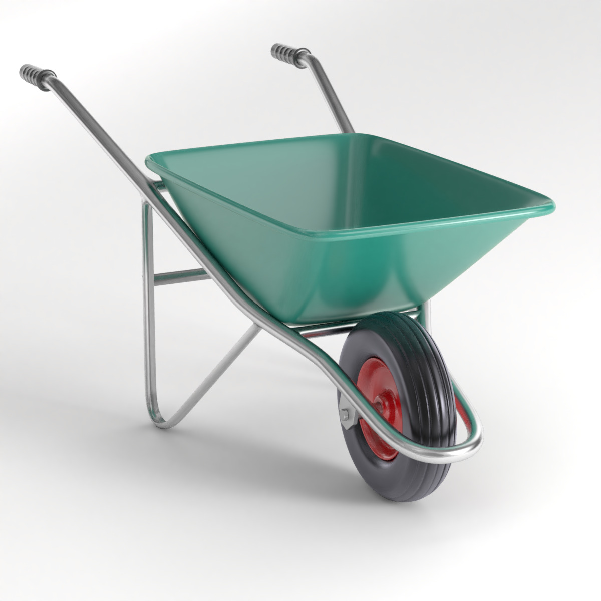 Wheelbarrow 3D model_1