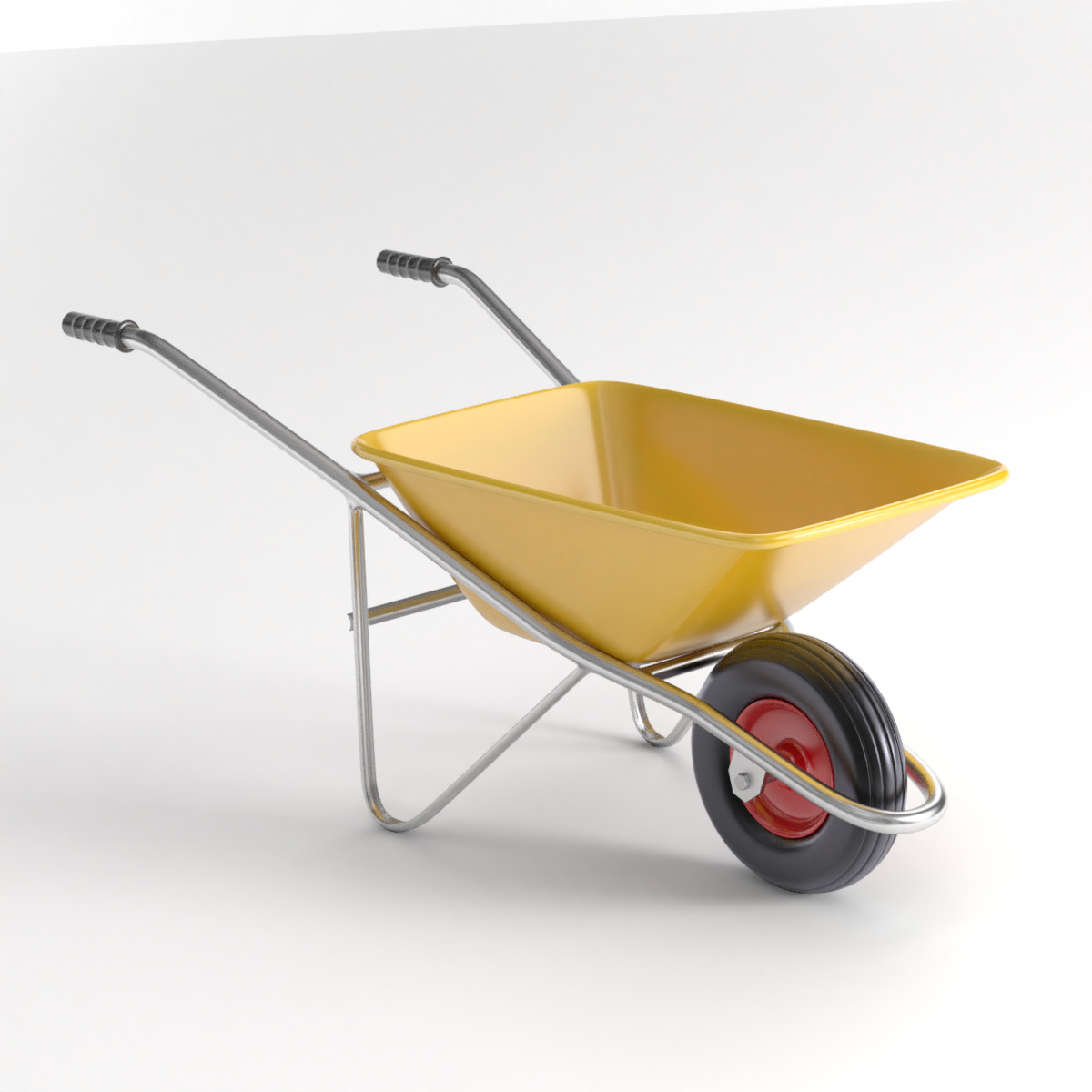 Wheelbarrow 3D model_2