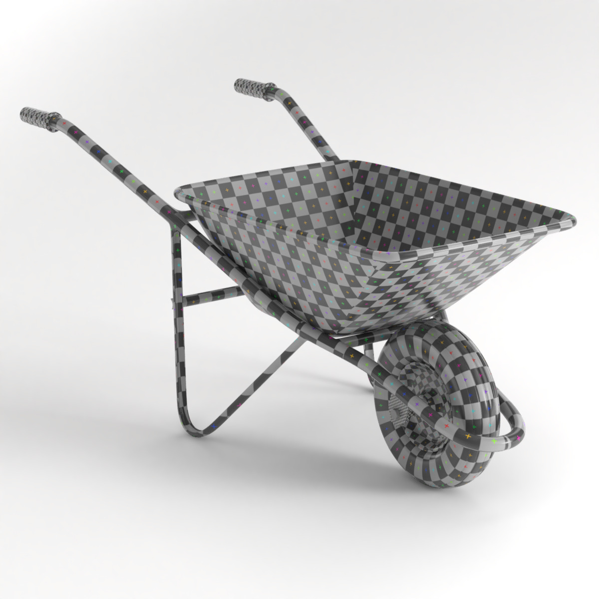 Wheelbarrow 3D model_6