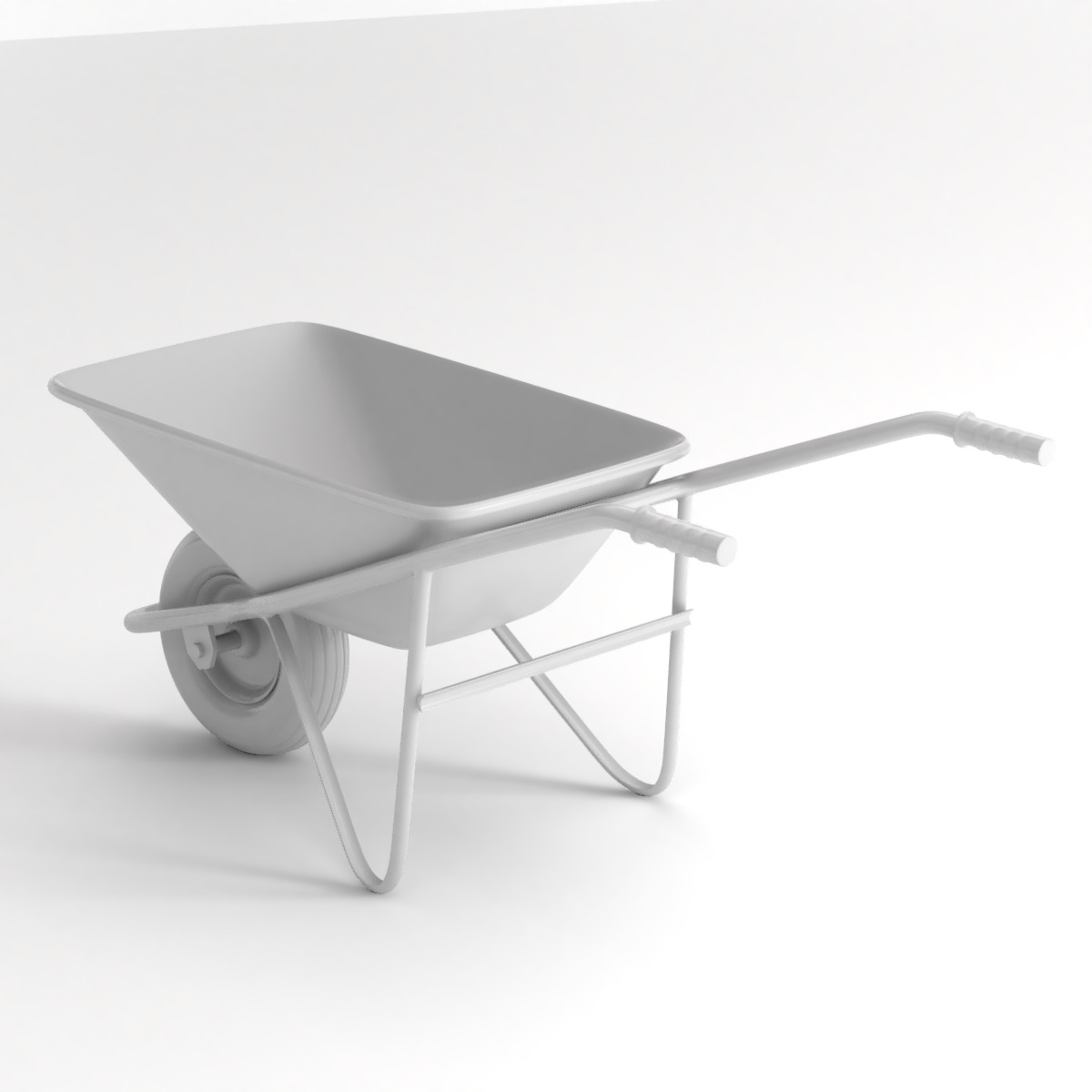 Wheelbarrow 3D model_8