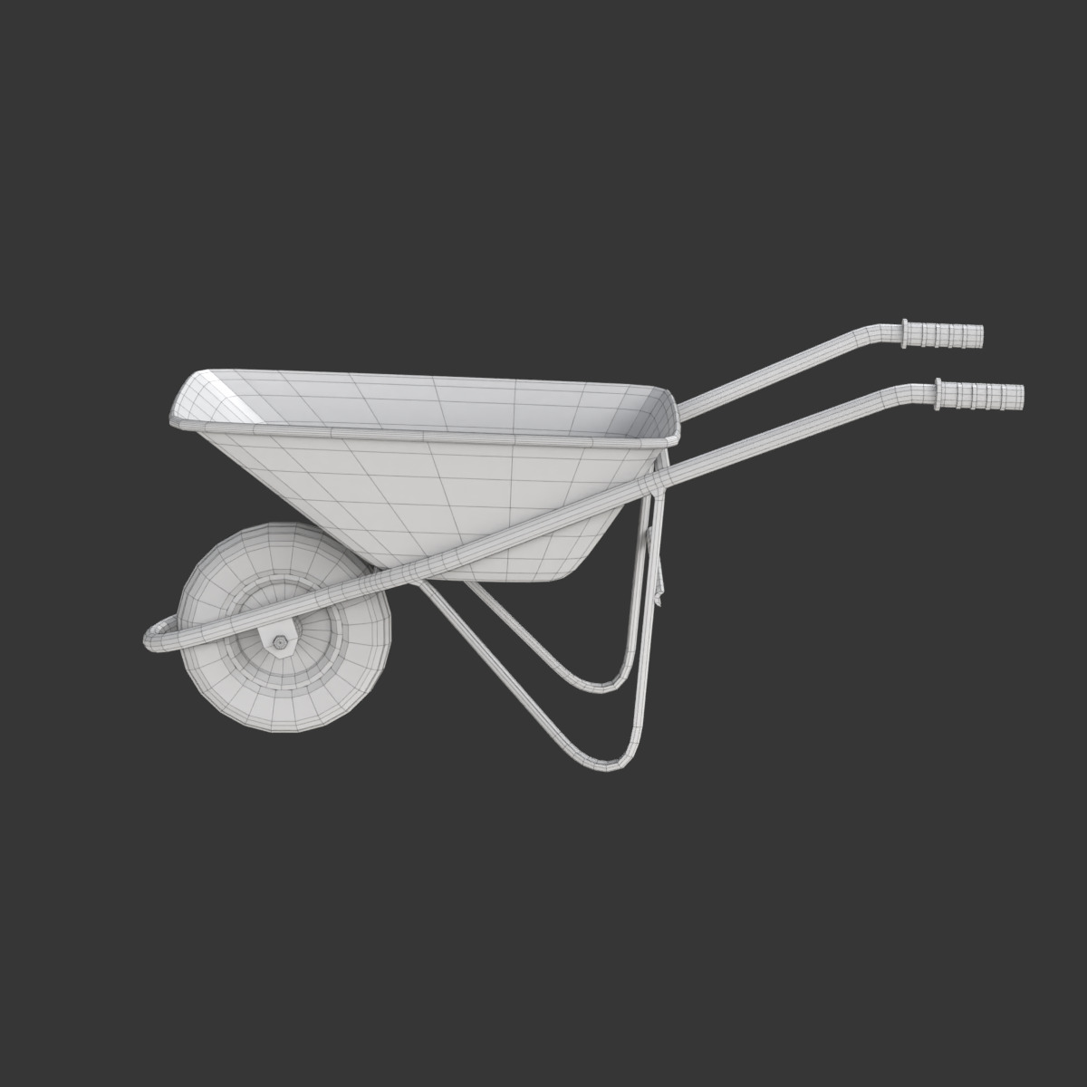 Wheelbarrow 3D model_13