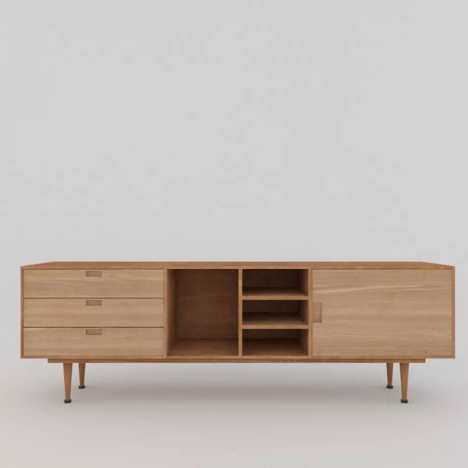 TV table  3D model_0