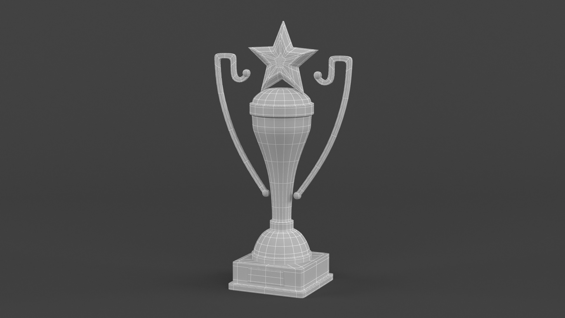 Trophy Cups 3D model_9