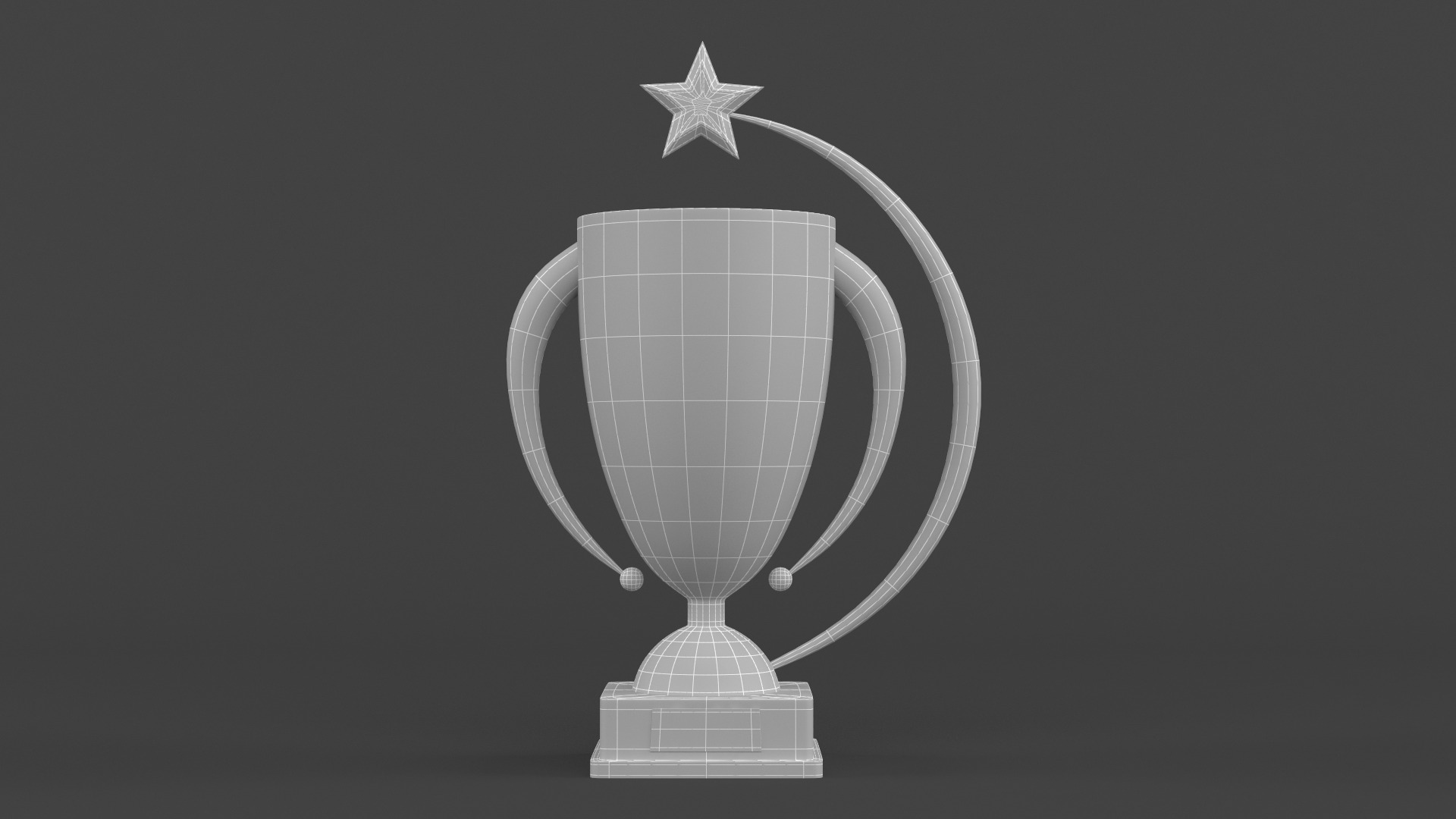 Trophy Cups 3D model_6