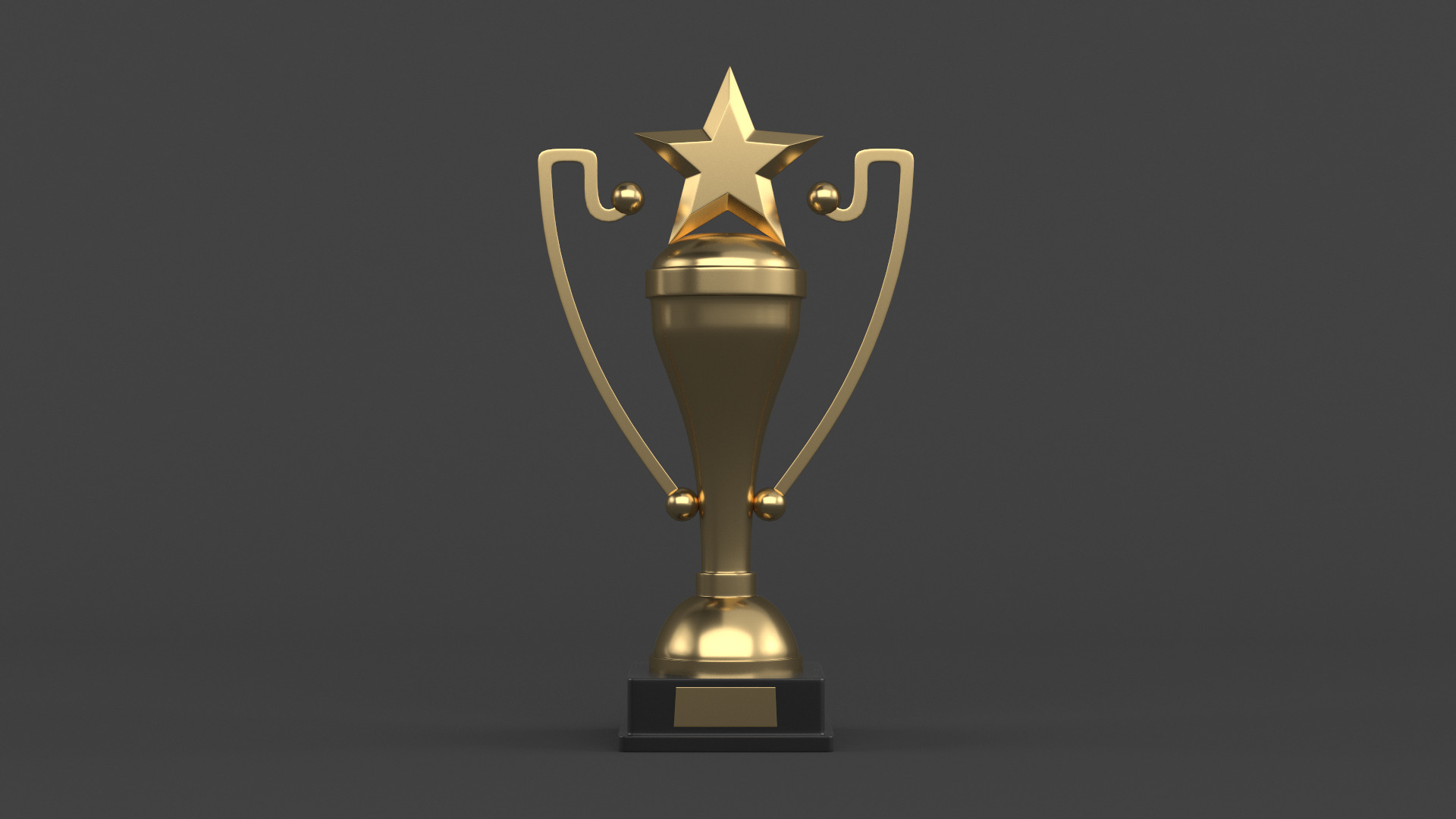 Trophy Cups 3D model_3