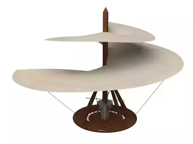 Leonardo da Vinci helicopter