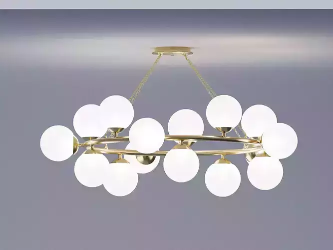 Modern Globe Chandelier