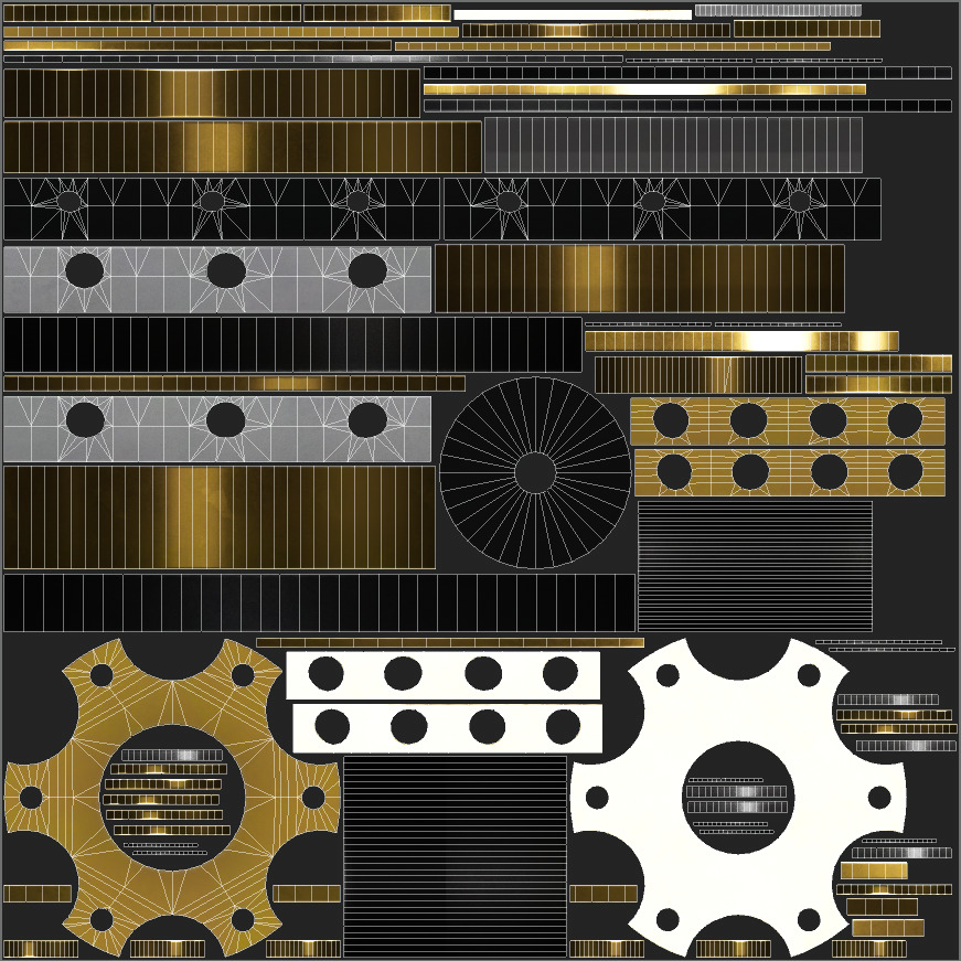 Quick Release Bolt-On Boss 01 Low-poly 3D model_12