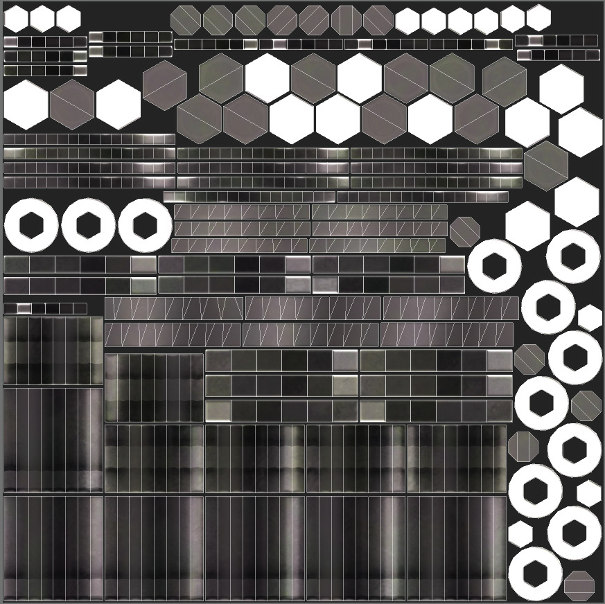 Quick Release Bolt-On Boss 01 Low-poly 3D model_13