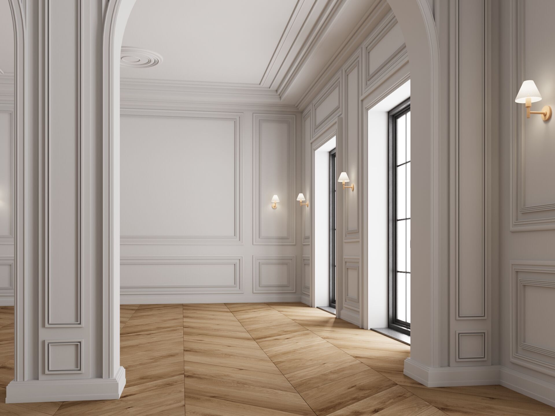 Loft Base Room interior 4 3D model_5