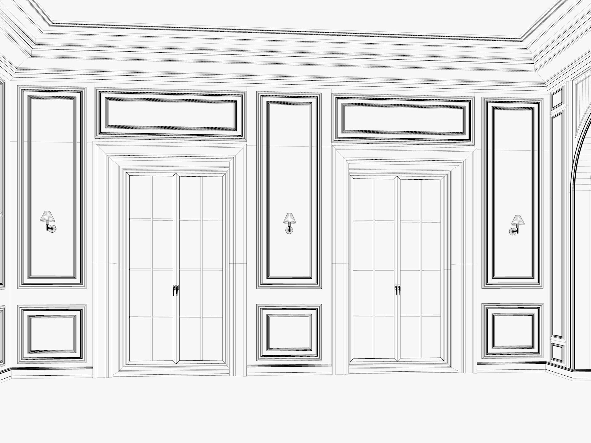 Loft Base Room interior 4 3D model_16