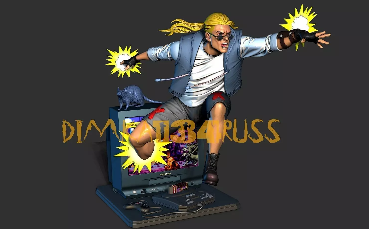 COMIX ZONE 3D print model_0