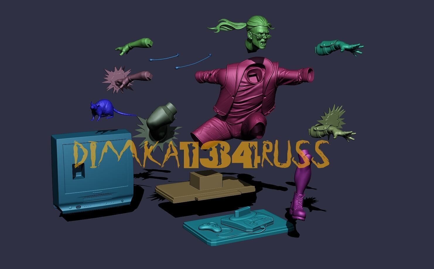 COMIX ZONE 3D print model_16