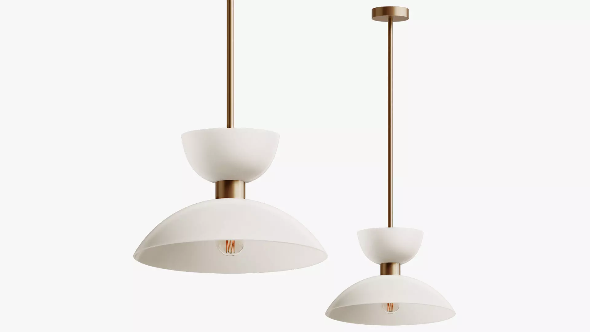 Ceiling light Essence 3D model_0