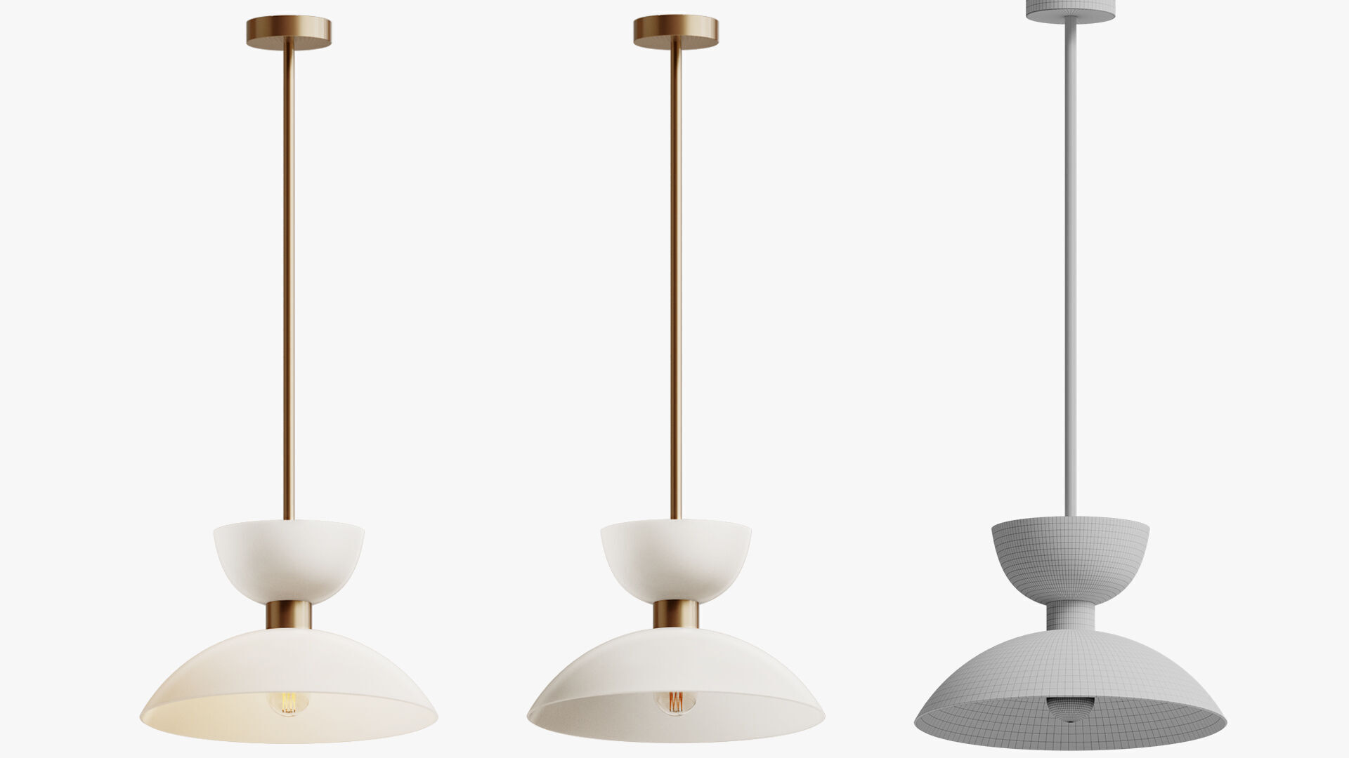 Ceiling light Essence 3D model_4