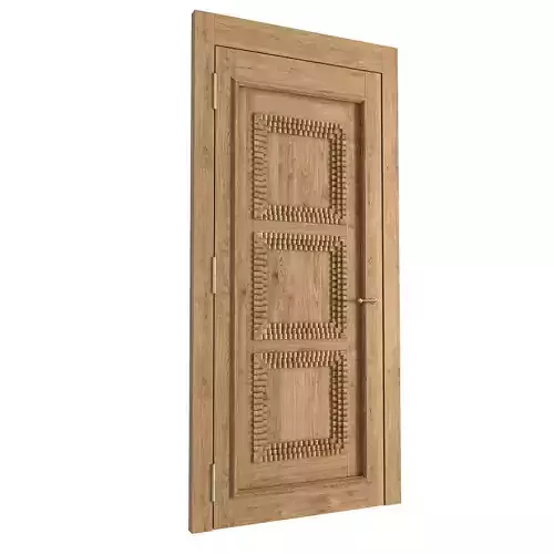Modern wood door