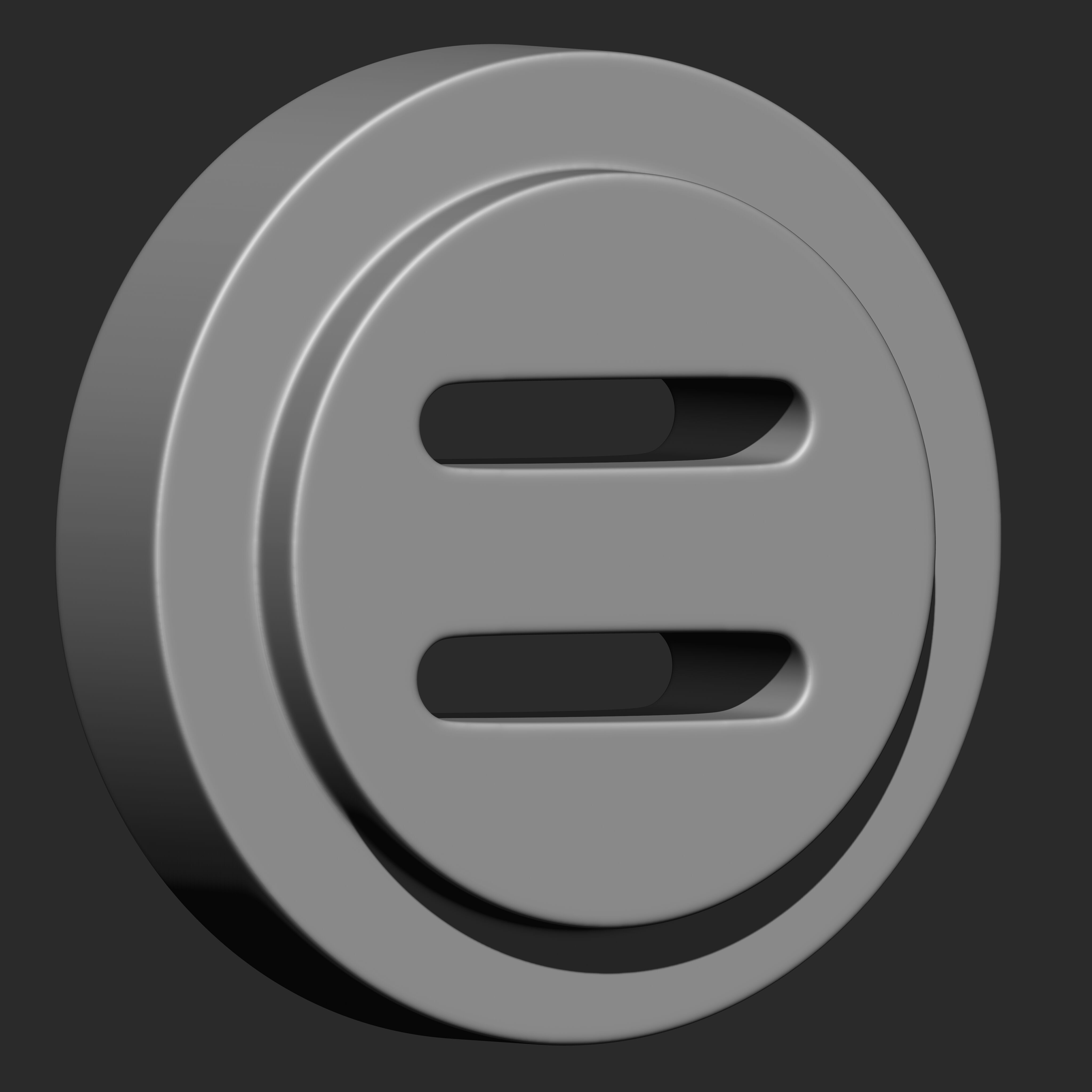 Buttons Collection IMM Brush Pack 14 in One VOL 6 3D model_25