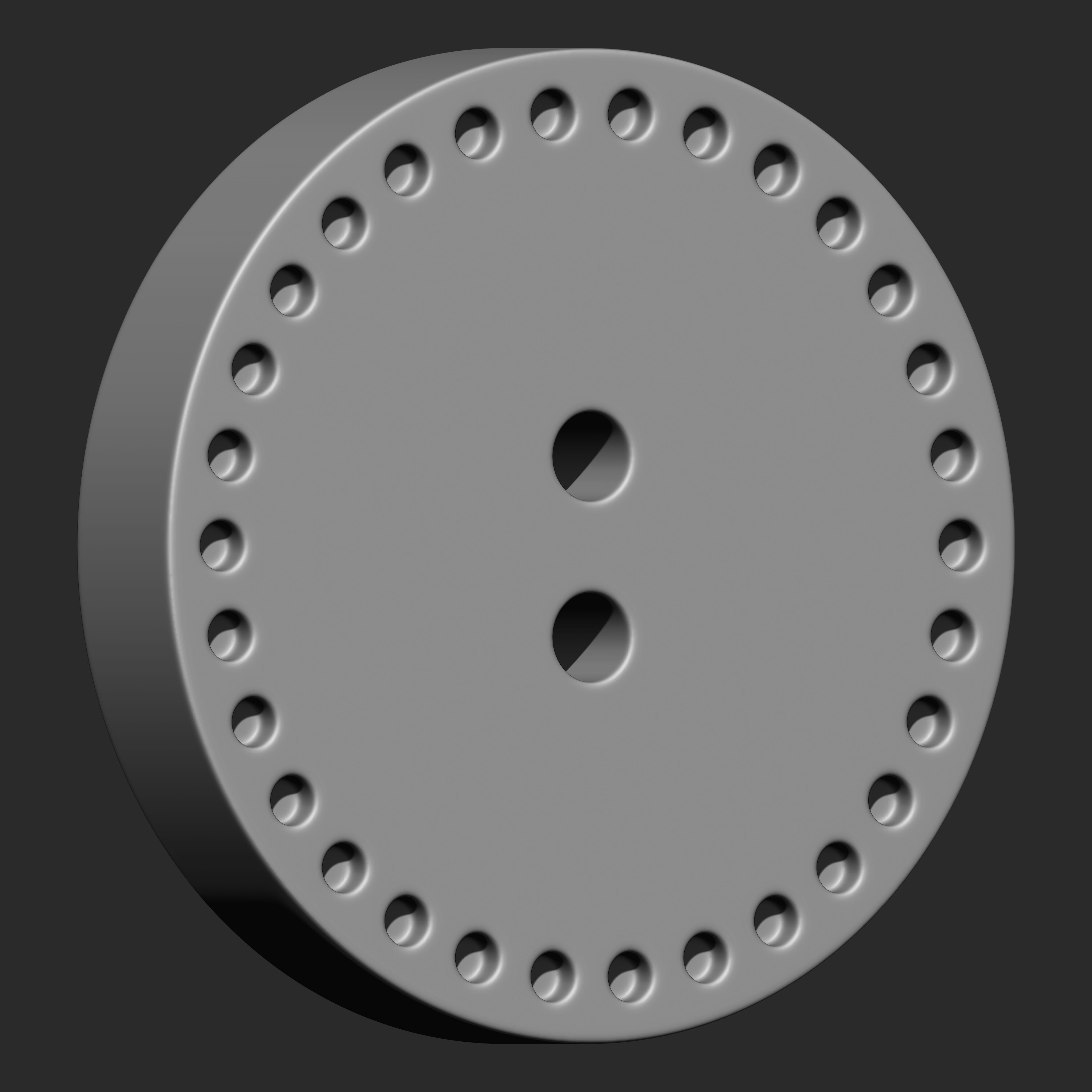 Buttons Collection IMM Brush Pack 14 in One VOL 6 3D model_10