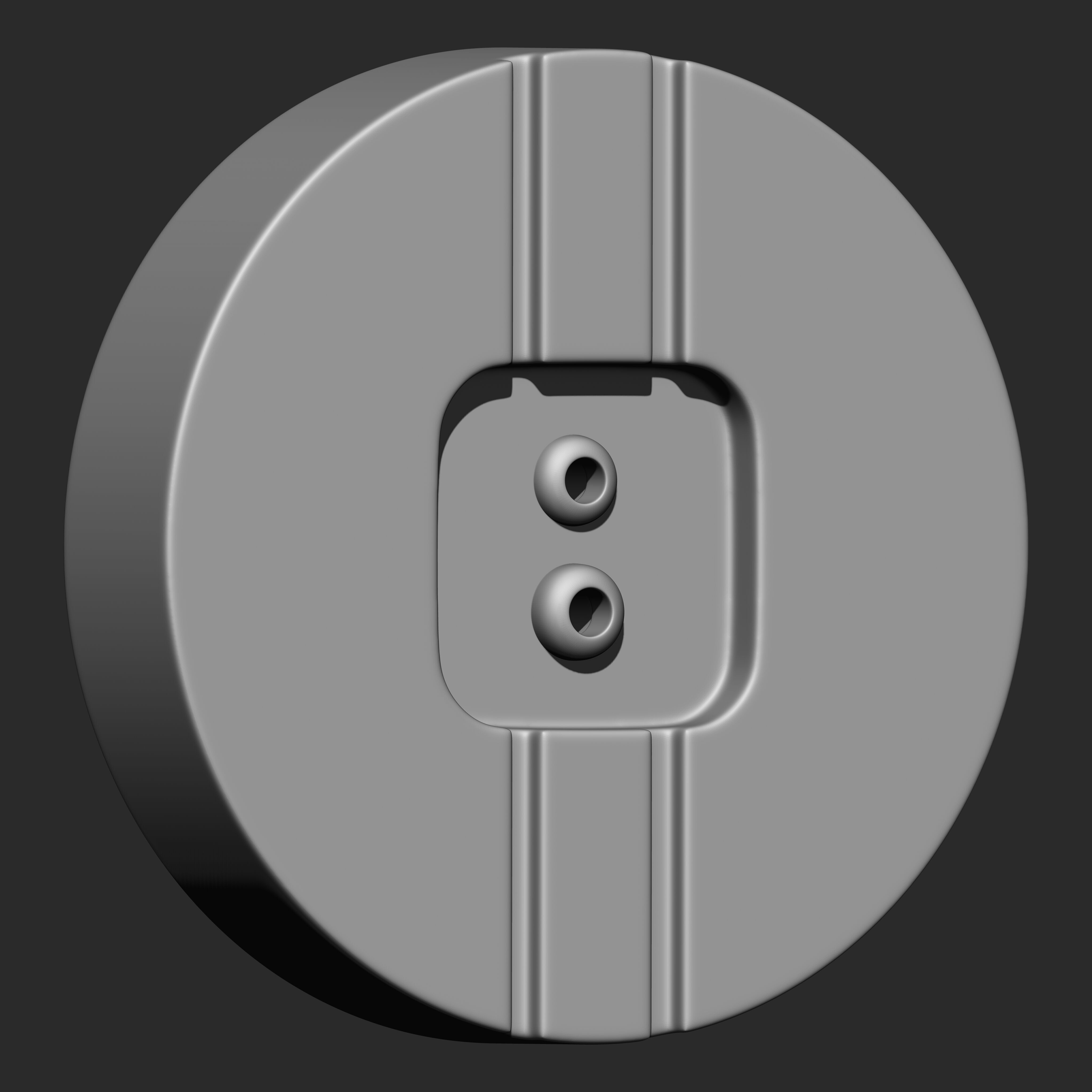 Buttons Collection IMM Brush Pack 14 in One VOL 6 3D model_21