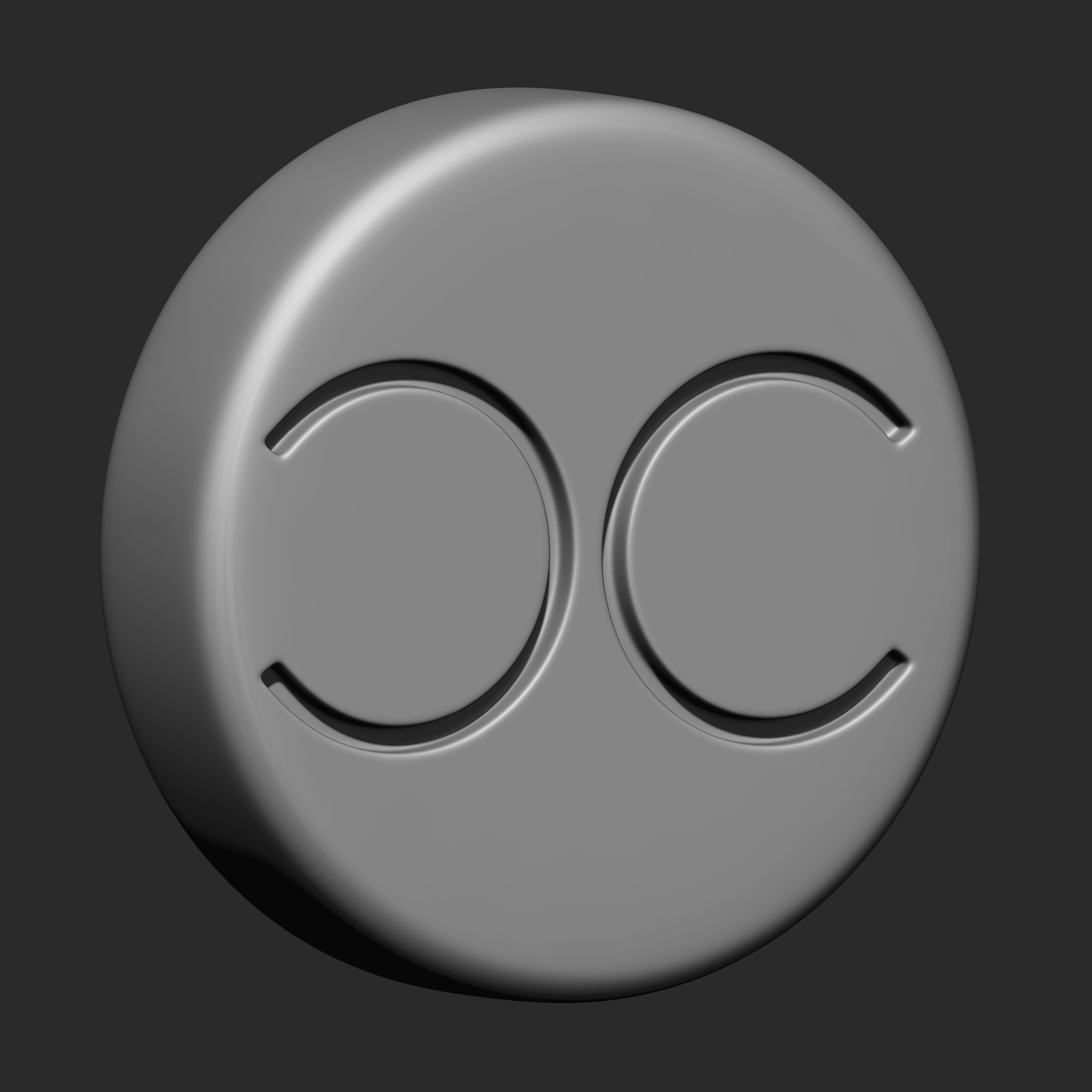 Buttons Collection IMM Brush Pack 14 in One VOL 6 3D model_8