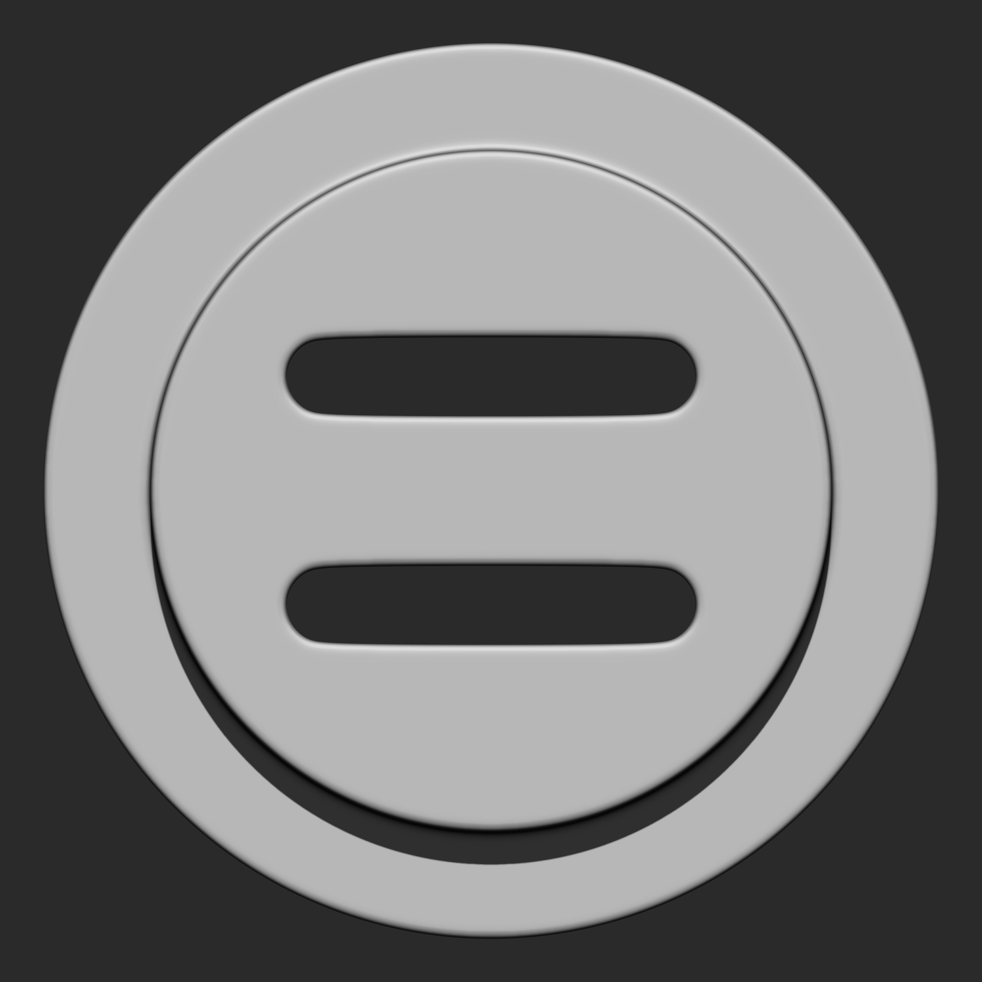 Buttons Collection IMM Brush Pack 14 in One VOL 6 3D model_24