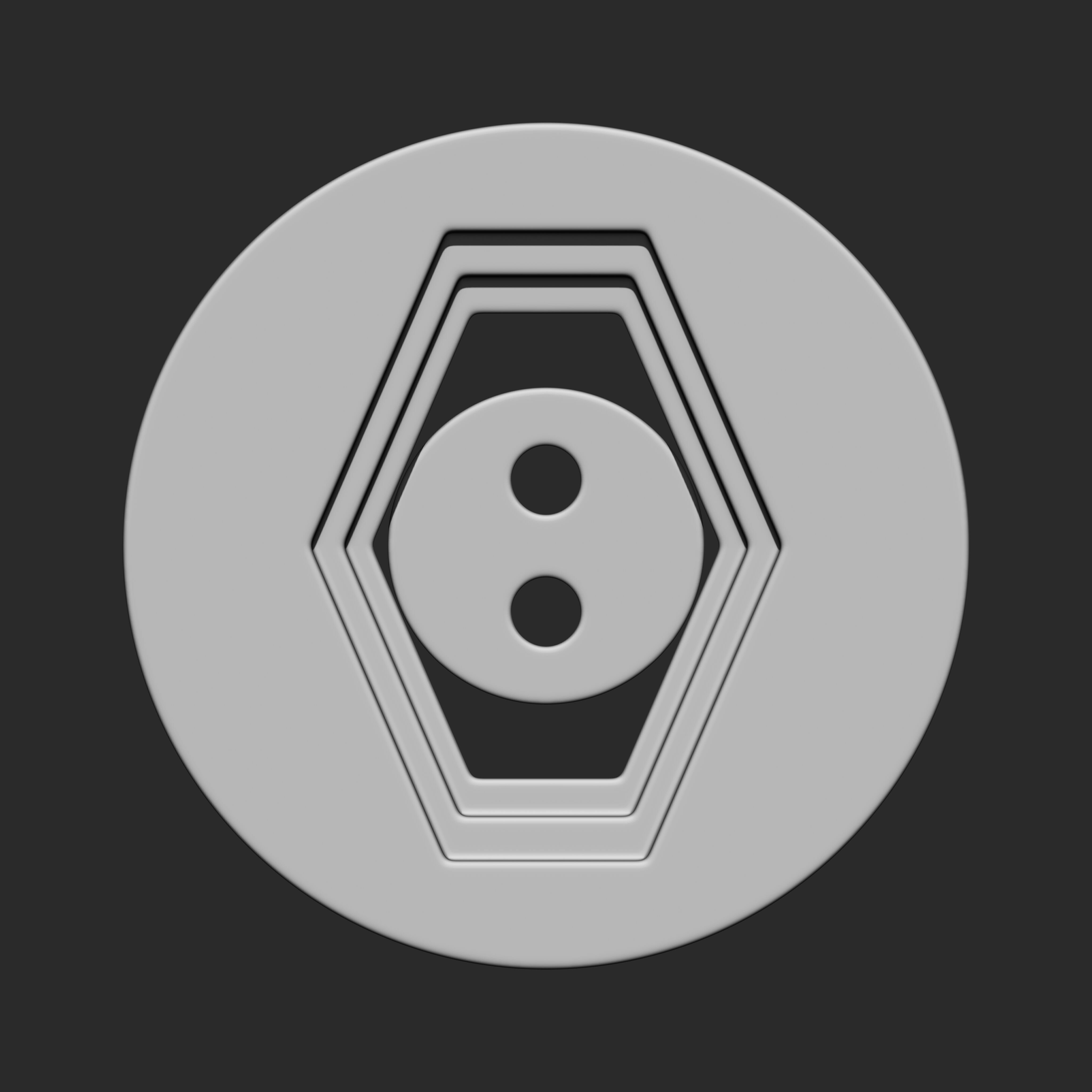 Buttons Collection IMM Brush Pack 14 in One VOL 6 3D model_18