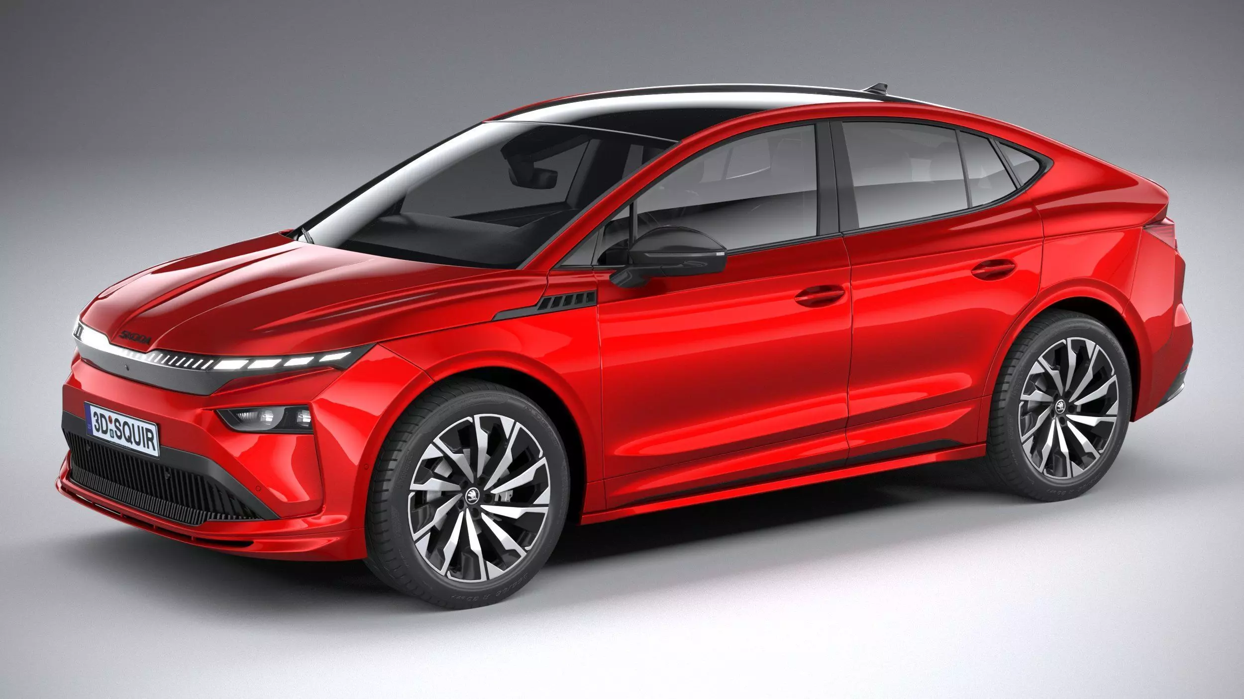 Skoda Enyaq Coupe 2025 3D model