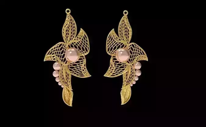 Fusion Gold Earrings F03