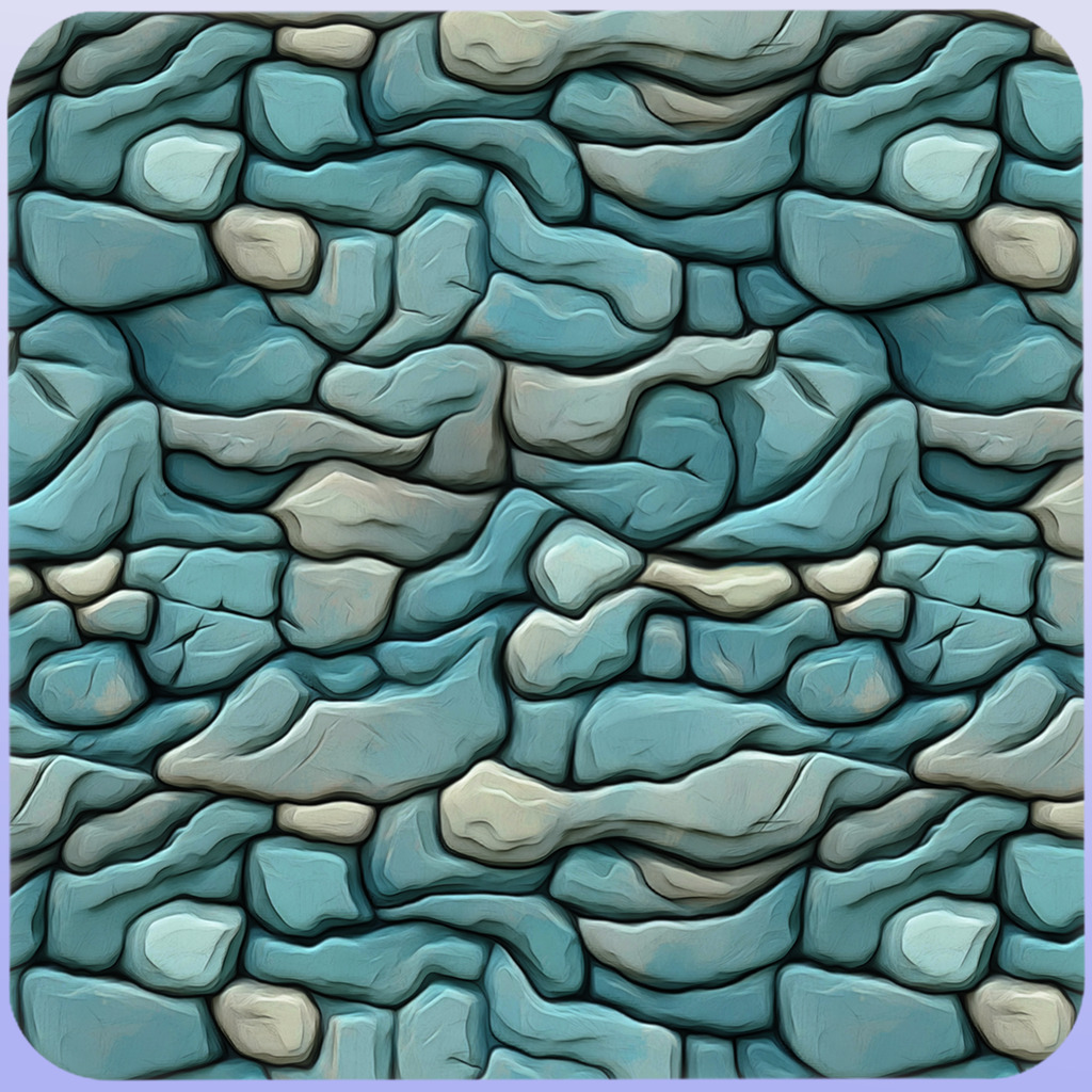 Stylized Stone Seamless Texture Texture_4