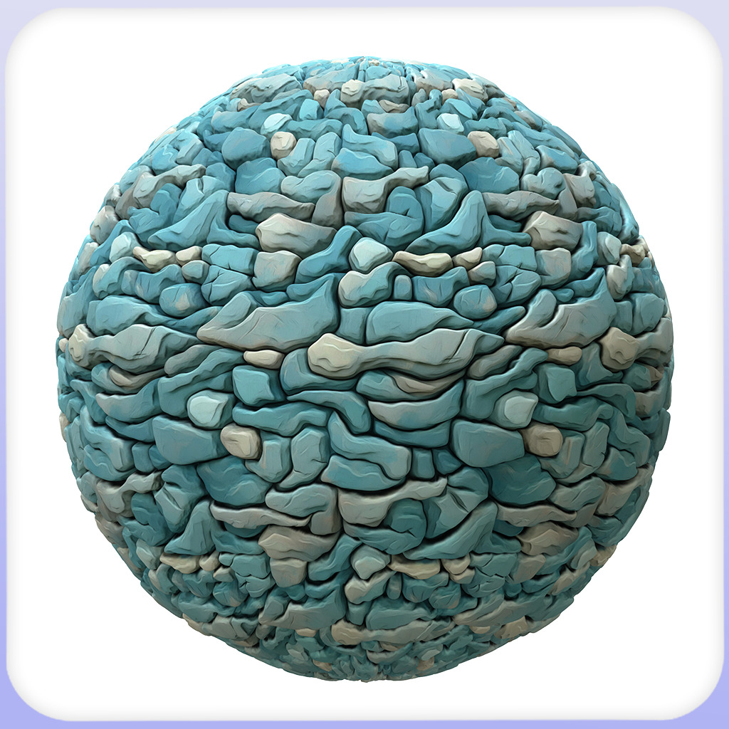 Stylized Stone Seamless Texture Texture_5