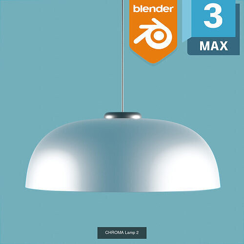 CHROME Lamps Collection 3D Model Pack 5
