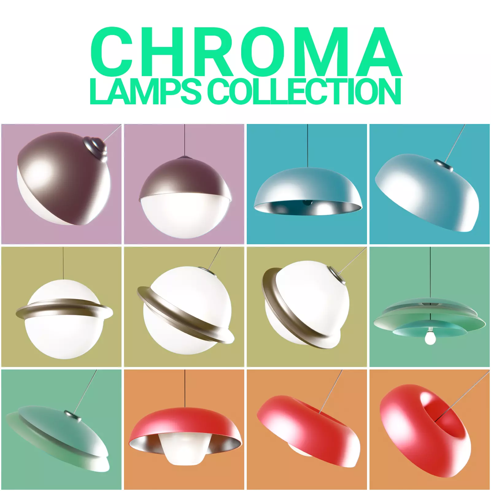 CHROME Lamps Collection _0