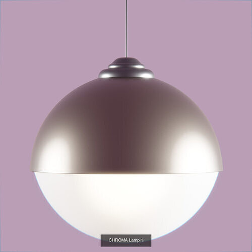 CHROME Lamps Collection 3D Model Pack 6