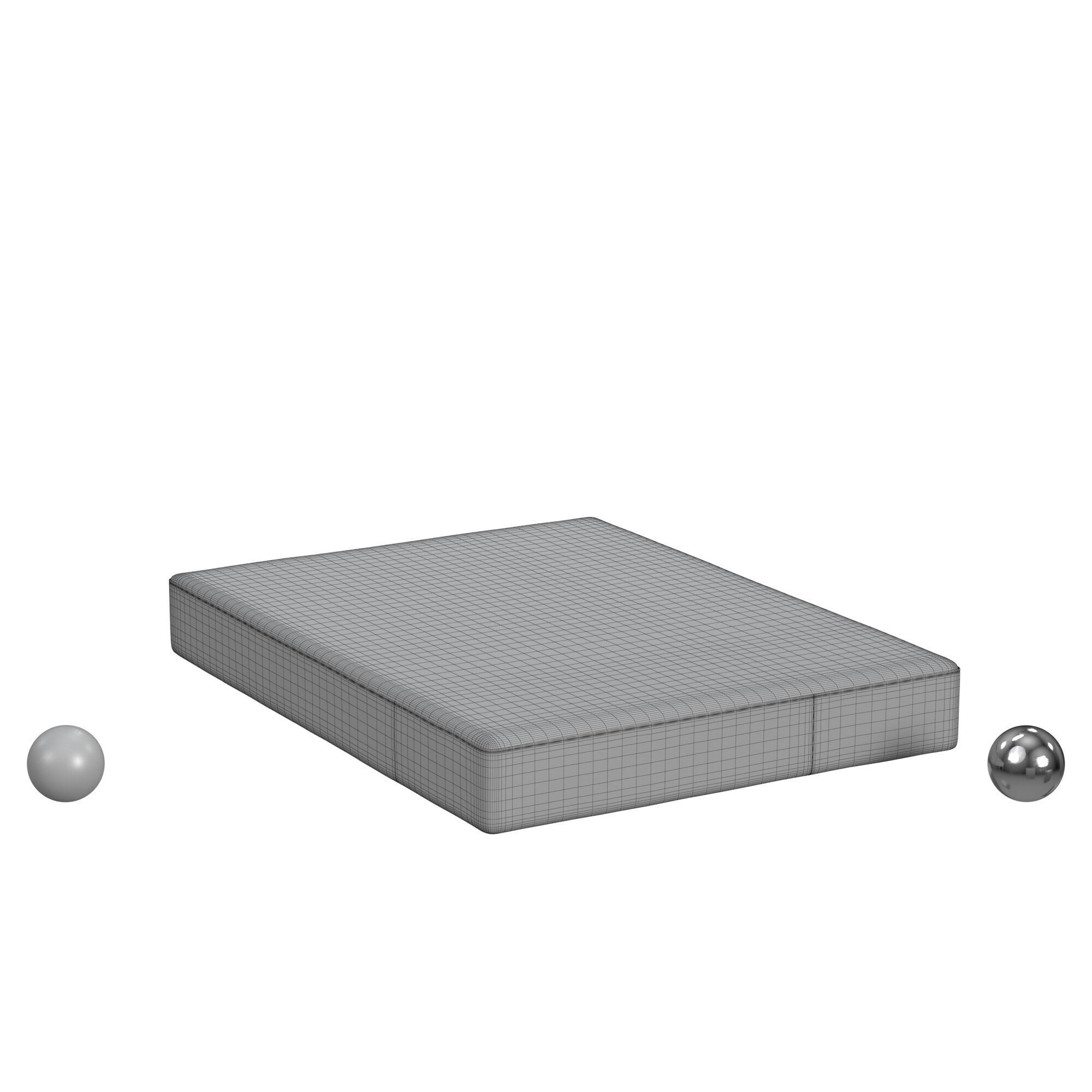 The Casper One Mattress QUEEN 3D model_3