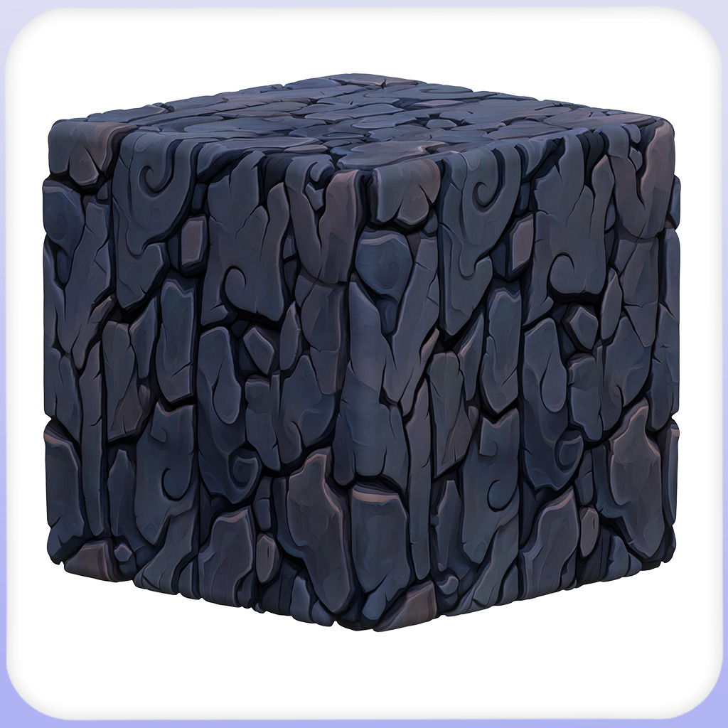 Stylized Stone Seamless Texture Texture_2