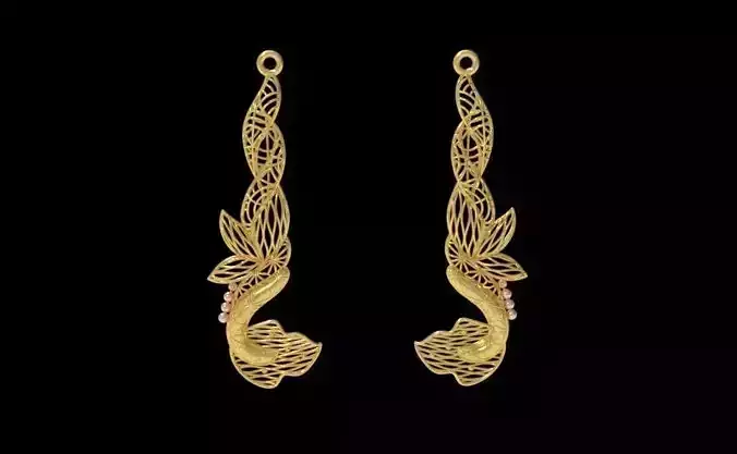 Fusion Gold Earrings F06